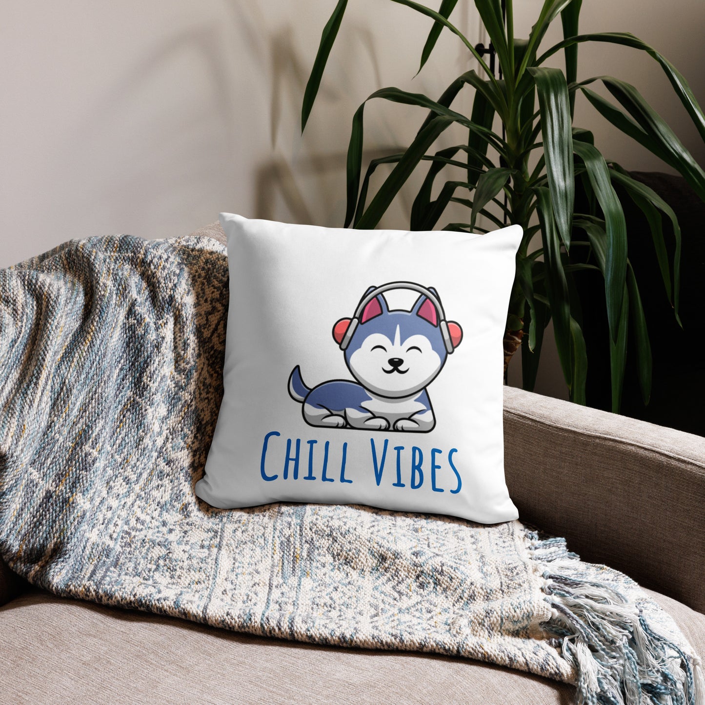 Chill Vibes & Sleepy Days Pillow
