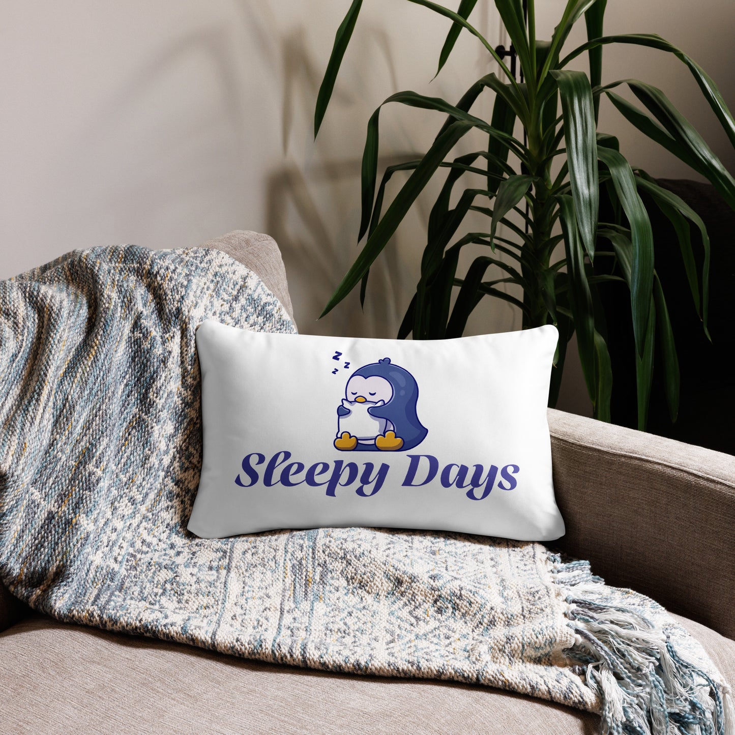 Chill Vibes & Sleepy Days Pillow