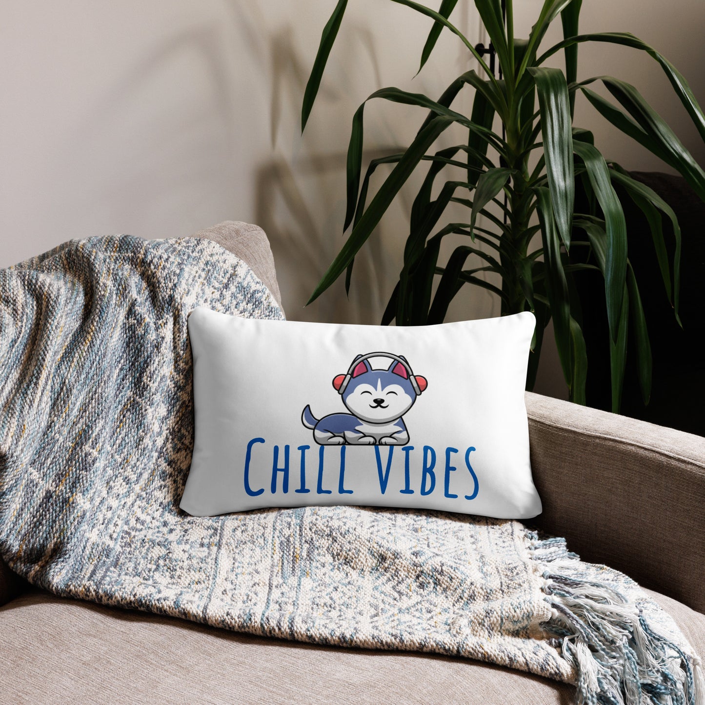 Chill Vibes & Sleepy Days Pillow