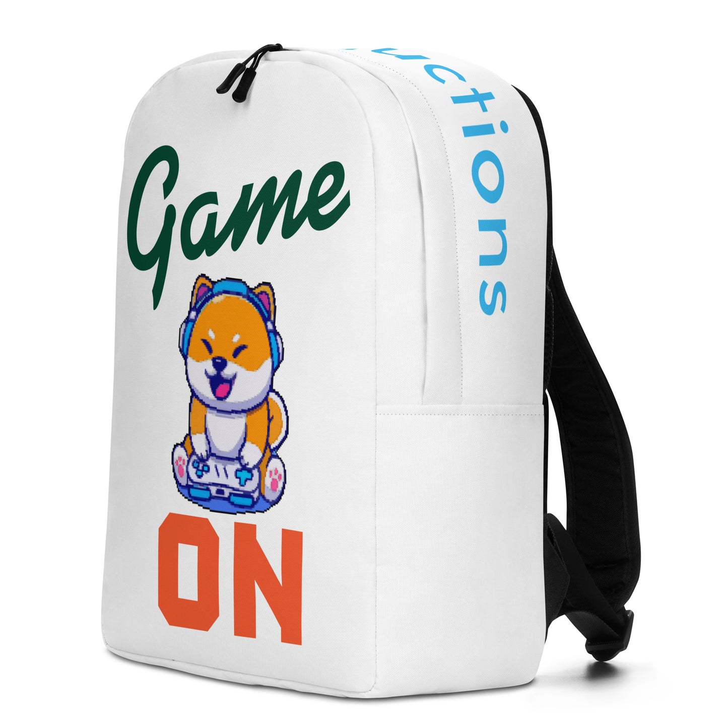 Smiley Productions Game On Backpack