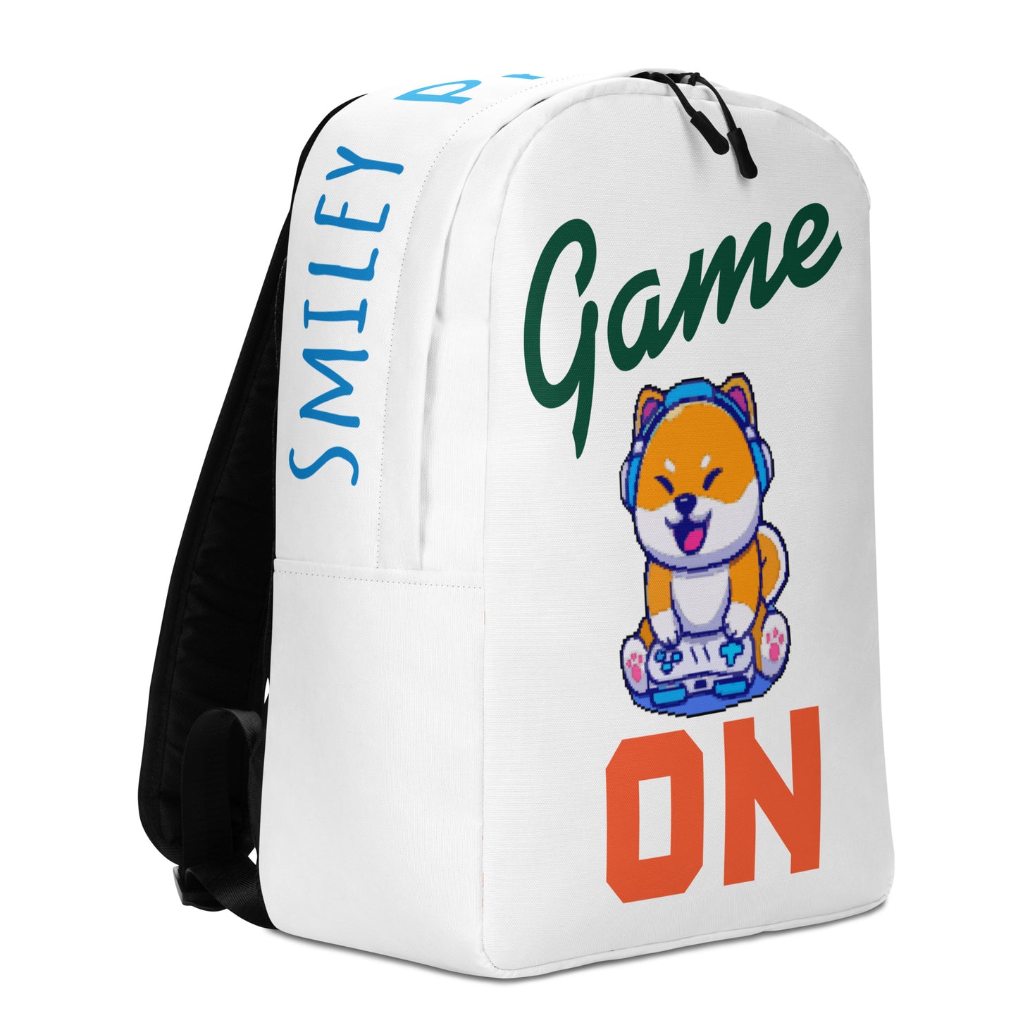Smiley Productions Game On Backpack