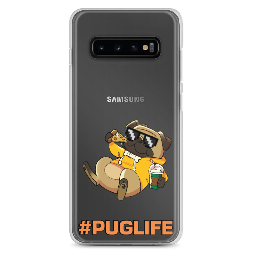#PUGLIFE Clear Samsung® Phone Case