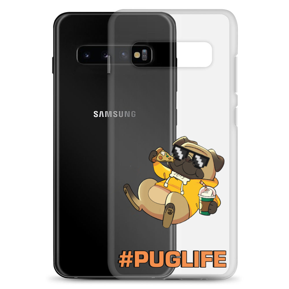 #PUGLIFE Clear Samsung® Phone Case