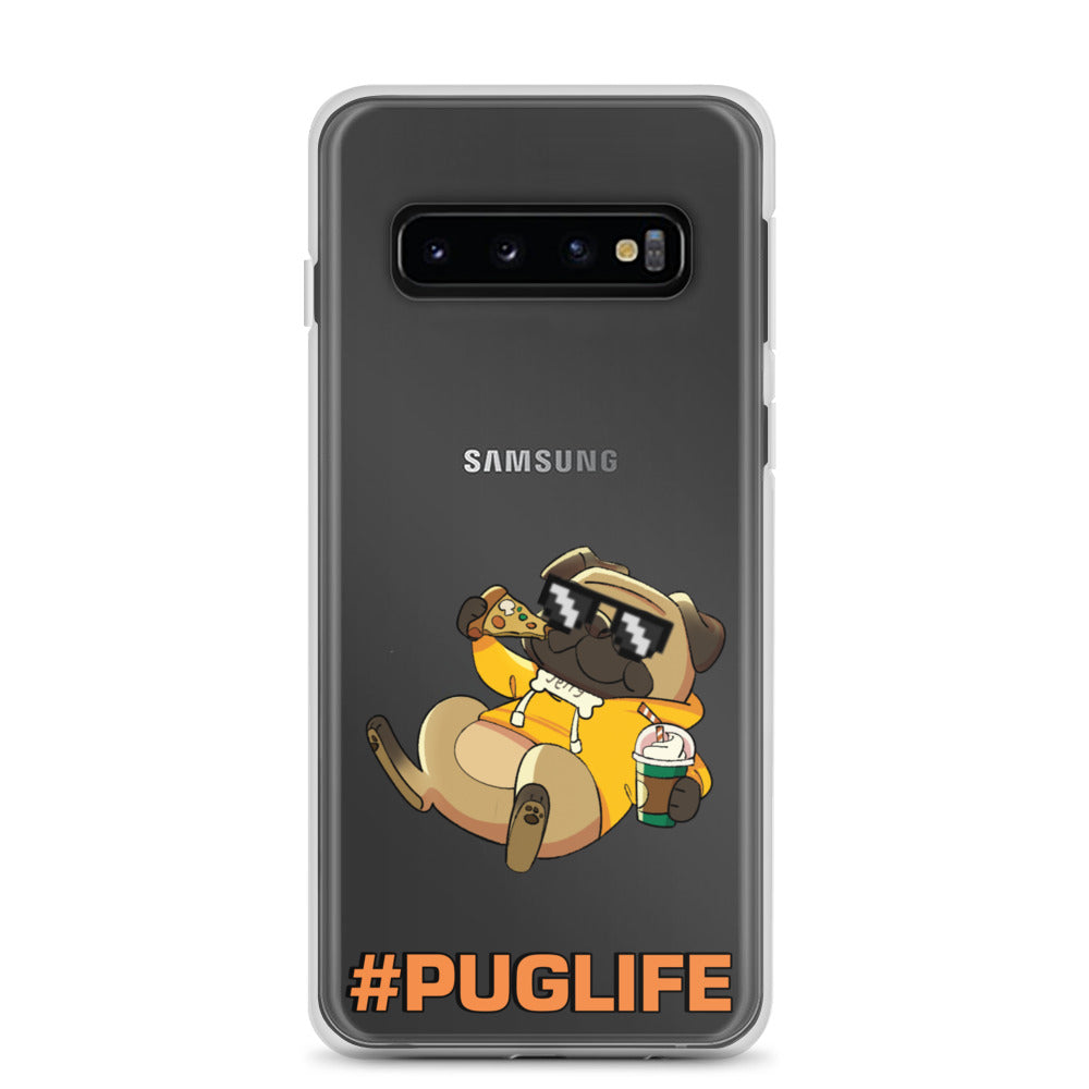 #PUGLIFE Clear Samsung® Phone Case