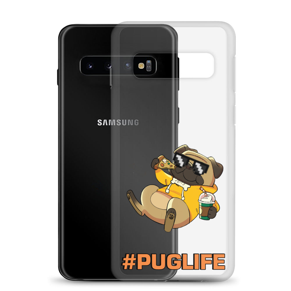 #PUGLIFE Clear Samsung® Phone Case