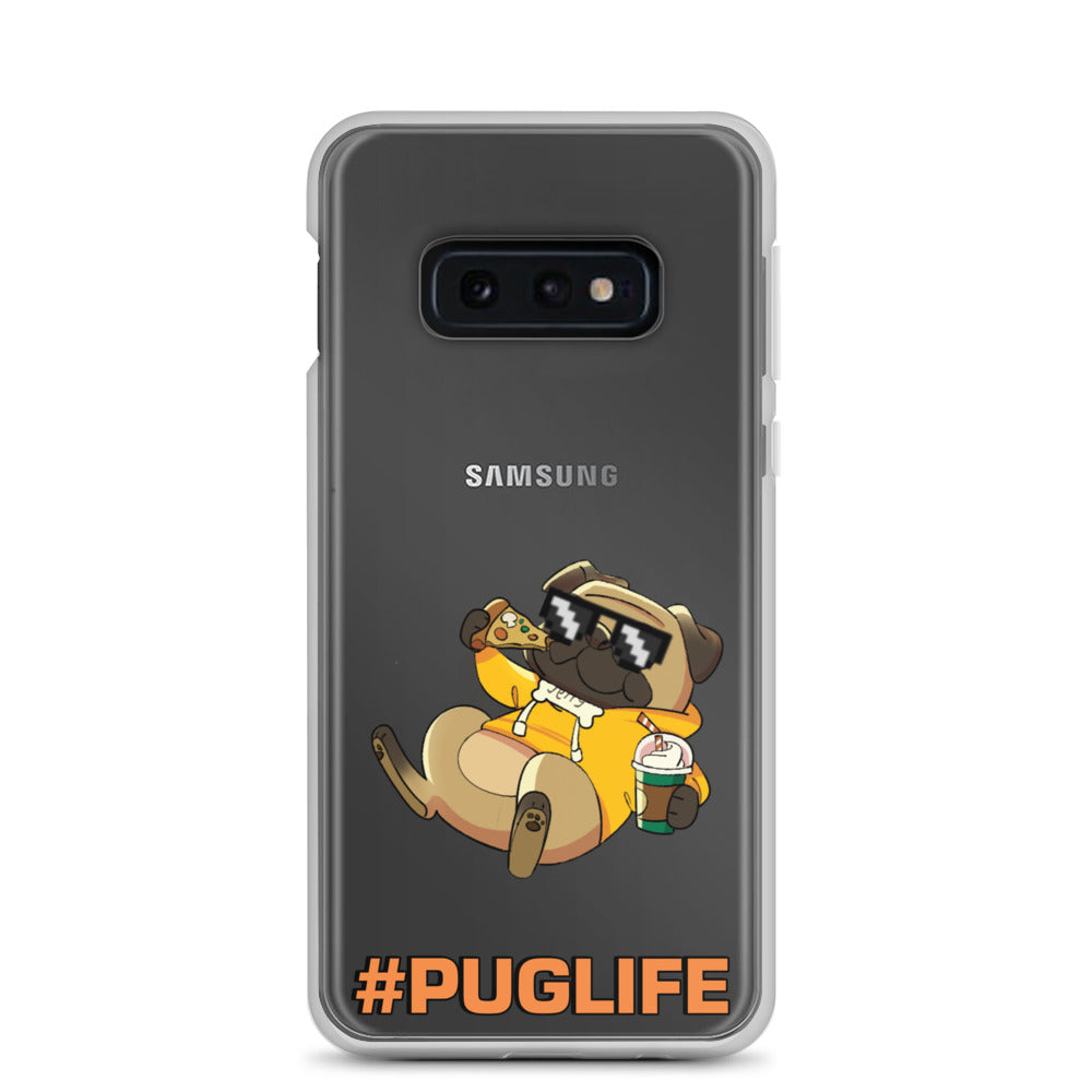 #PUGLIFE Clear Samsung® Phone Case