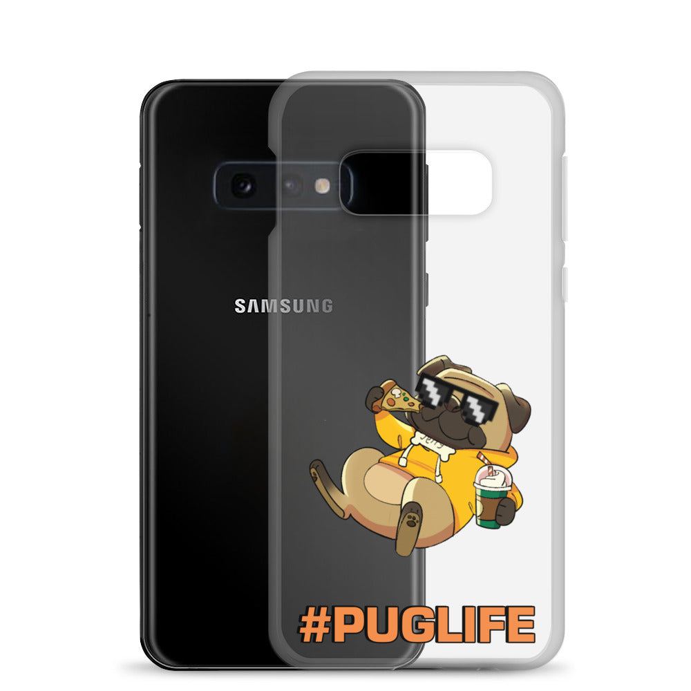 #PUGLIFE Clear Samsung® Phone Case