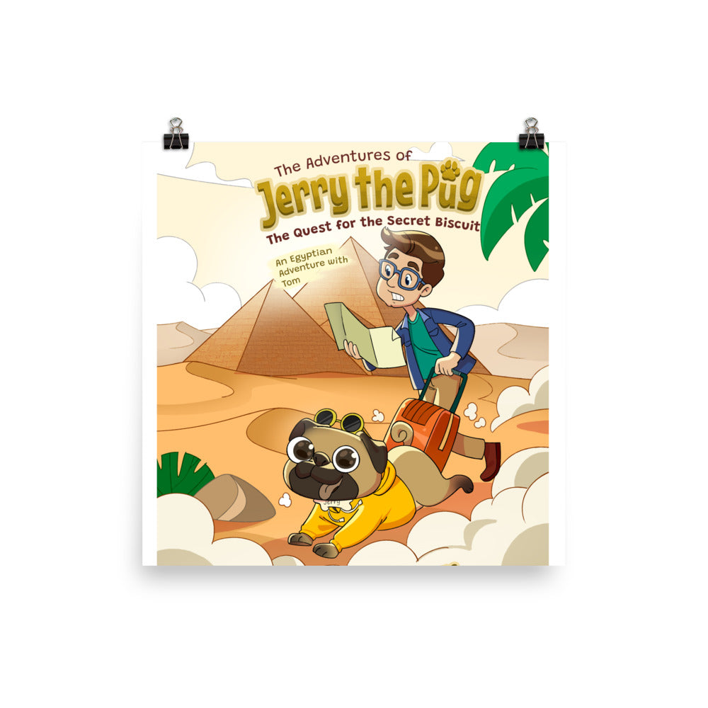 Jerry the Pug Poster