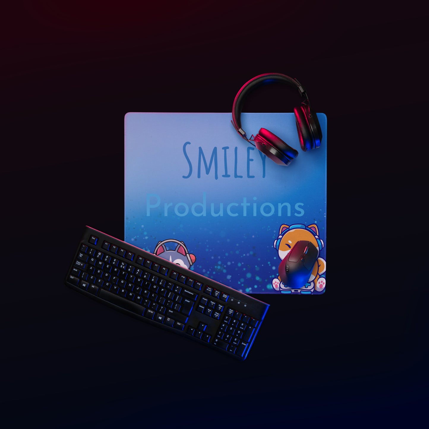 Smiley Productions Gaming Mouse Pad