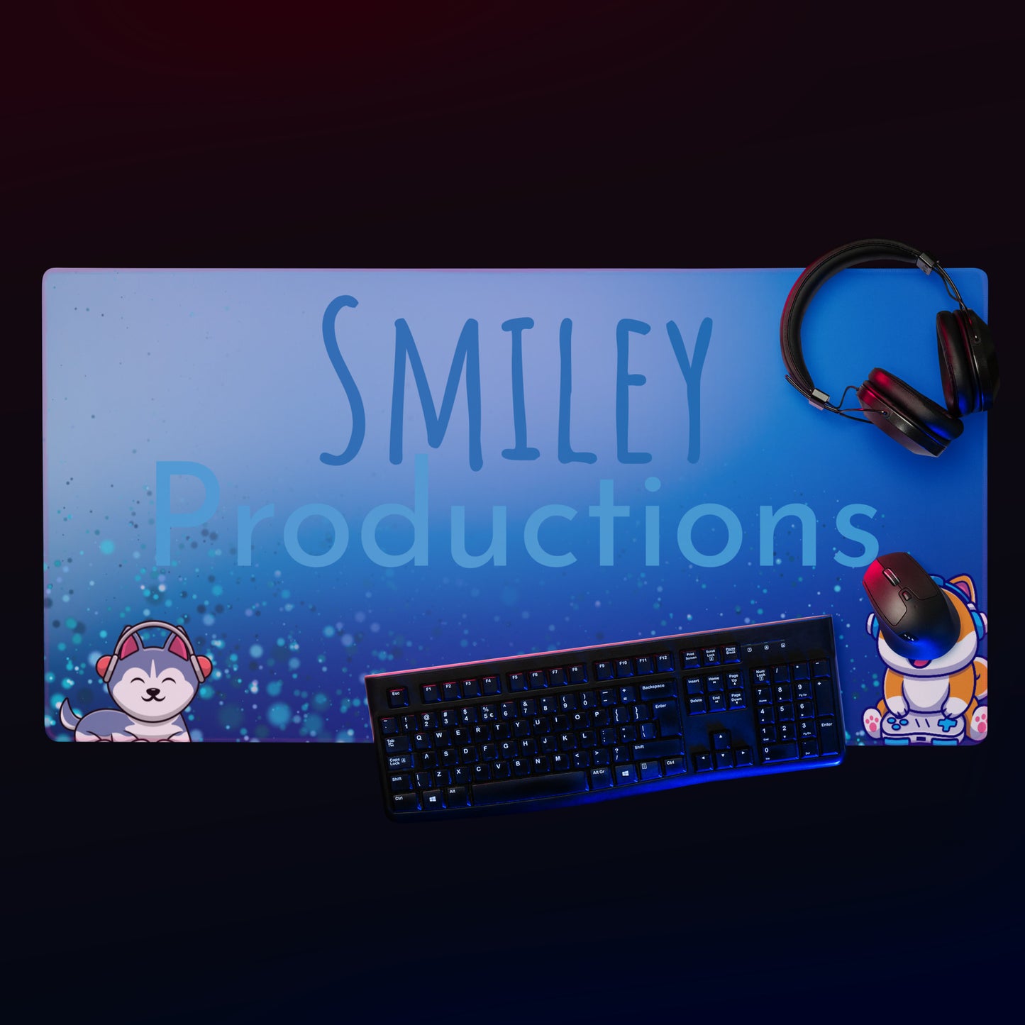 Smiley Productions Gaming Mouse Pad
