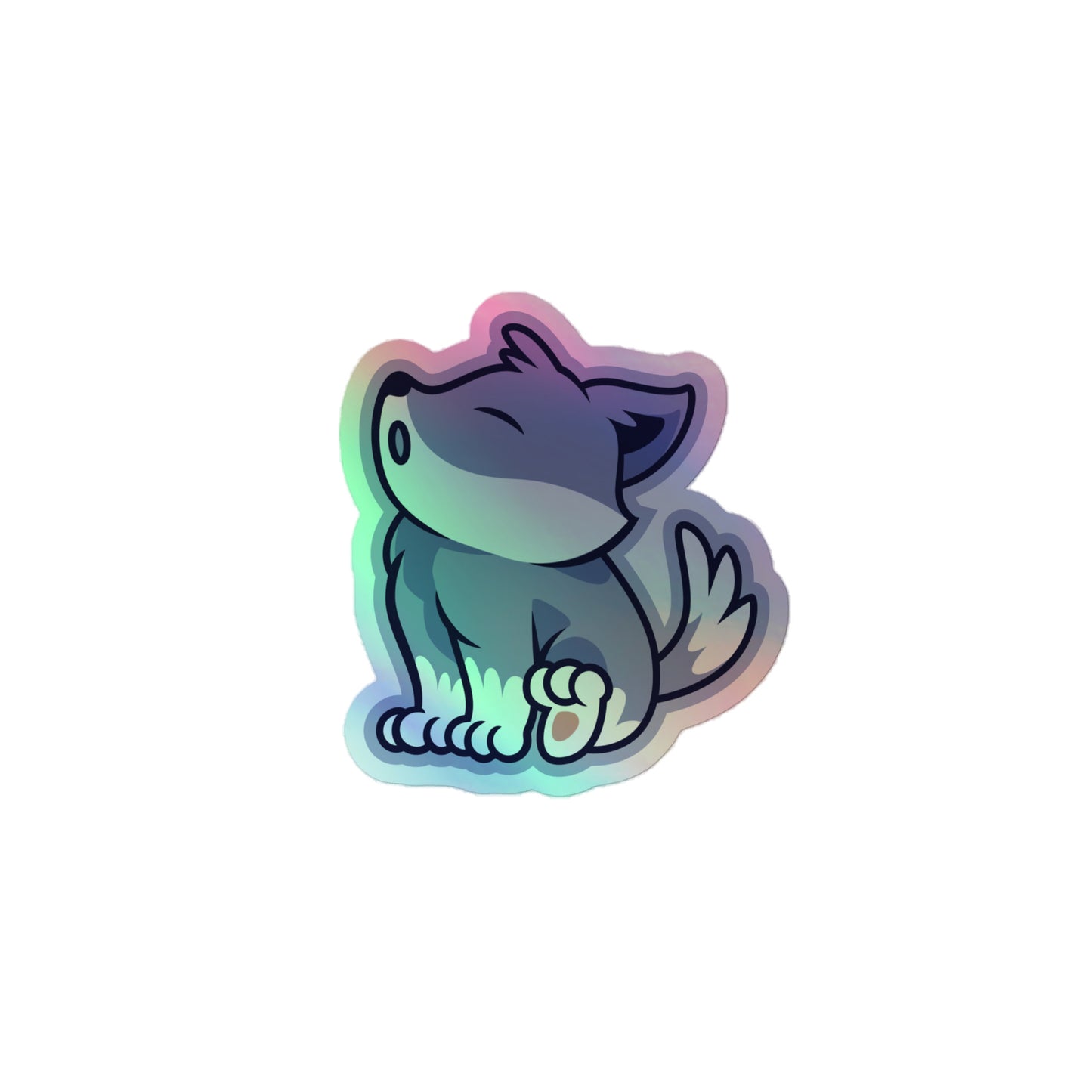 Howling Holo Decal