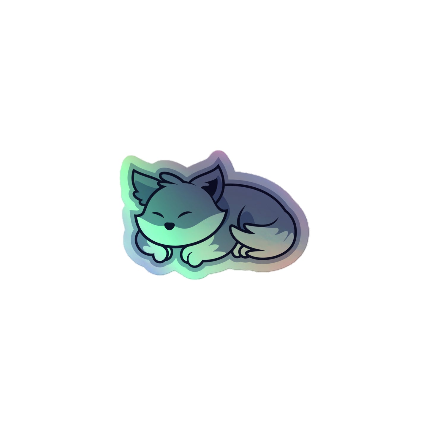 Sleepy Holo Decal