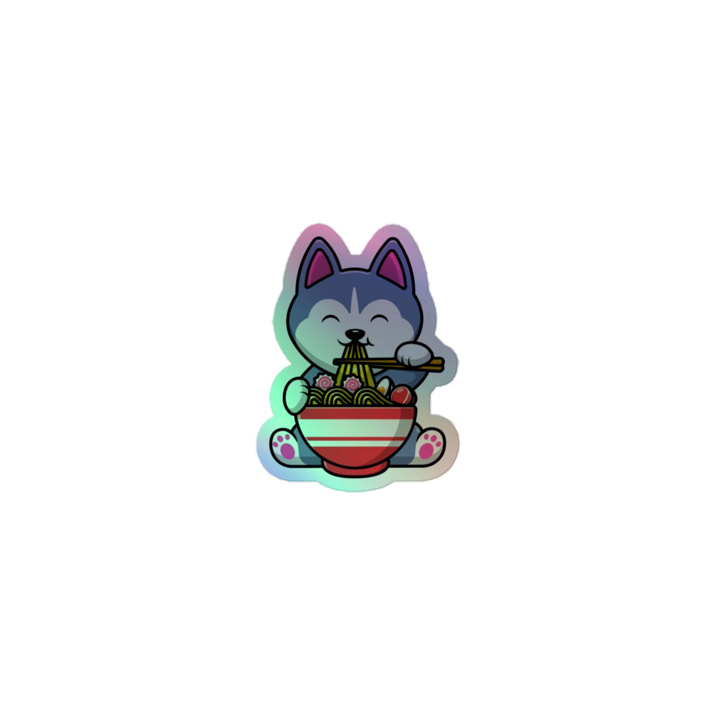 Hungry Holo Decal