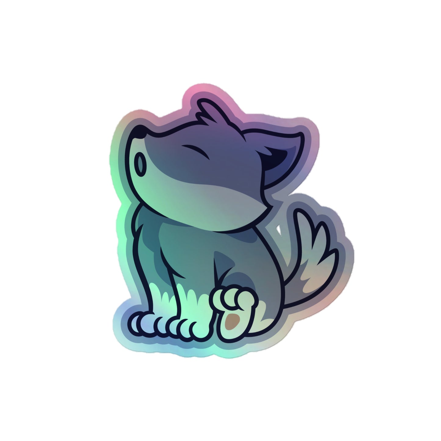 Howling Holo Decal