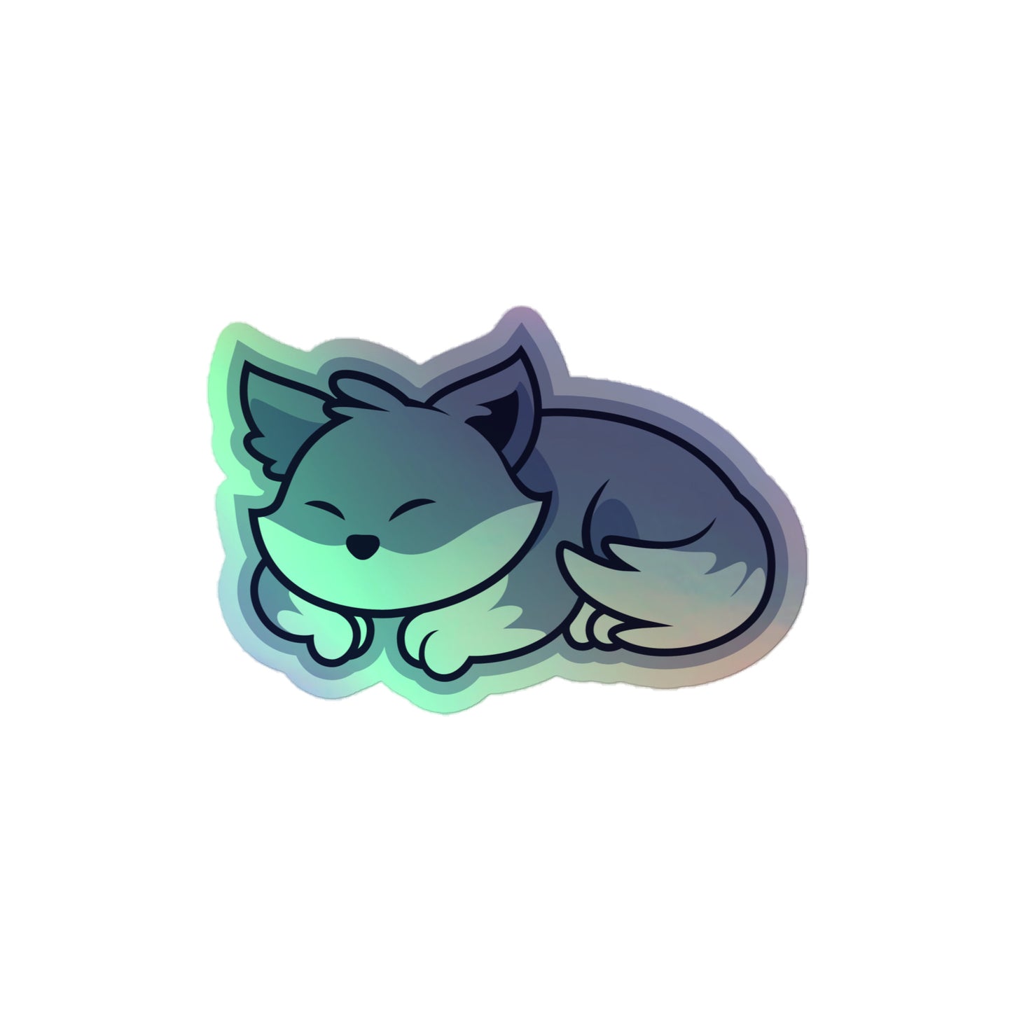 Sleepy Holo Decal