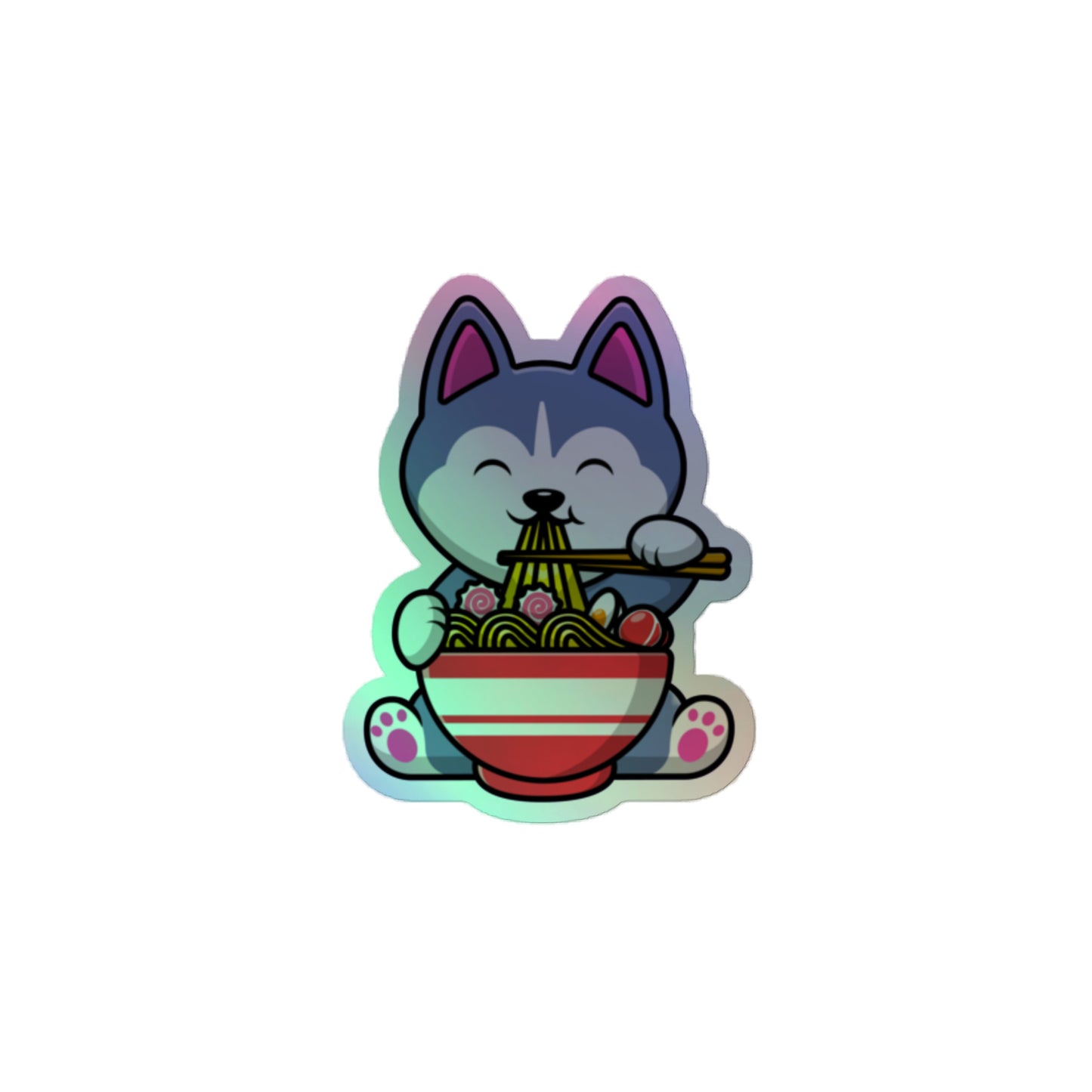 Hungry Holo Decal