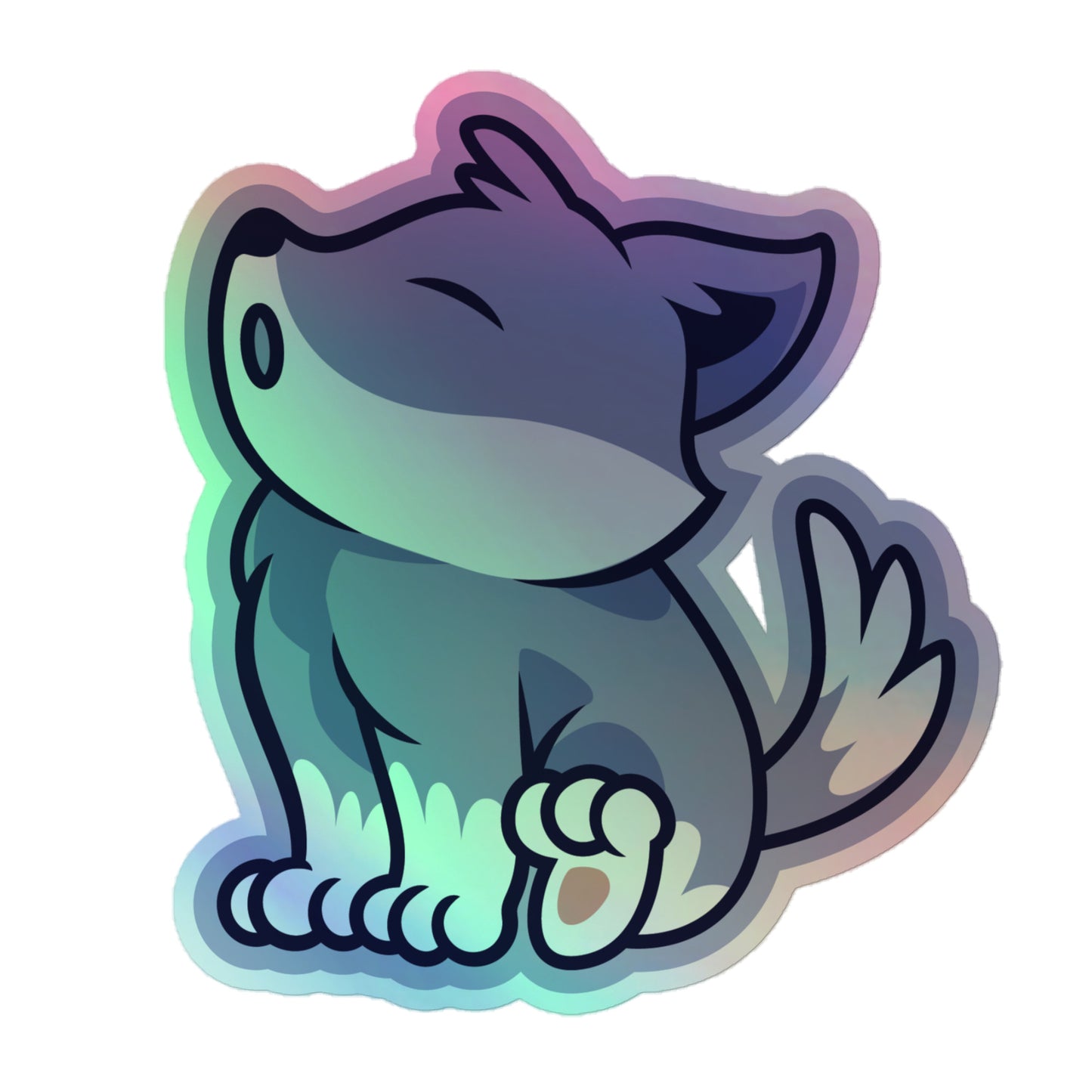 Howling Holo Decal