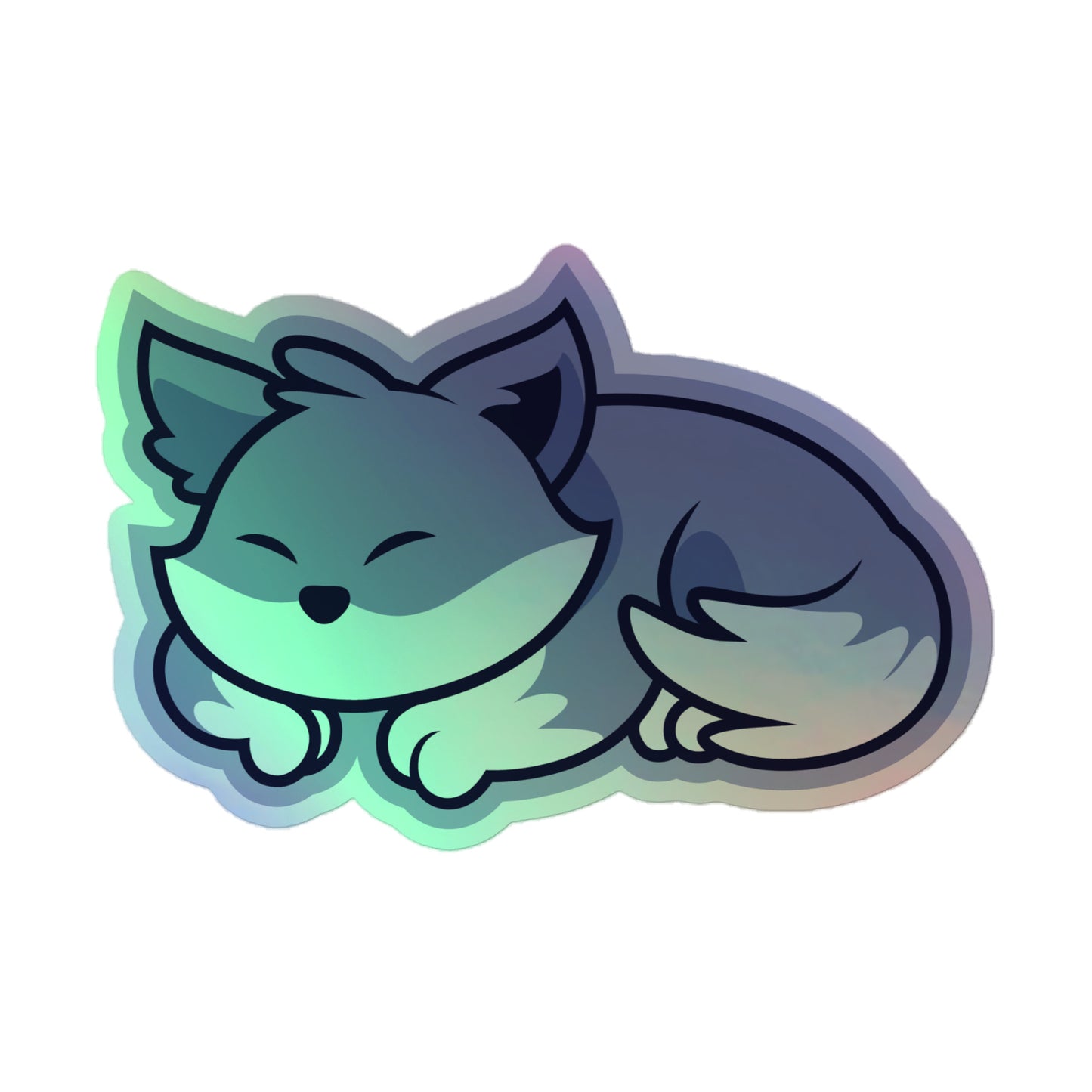Sleepy Holo Decal