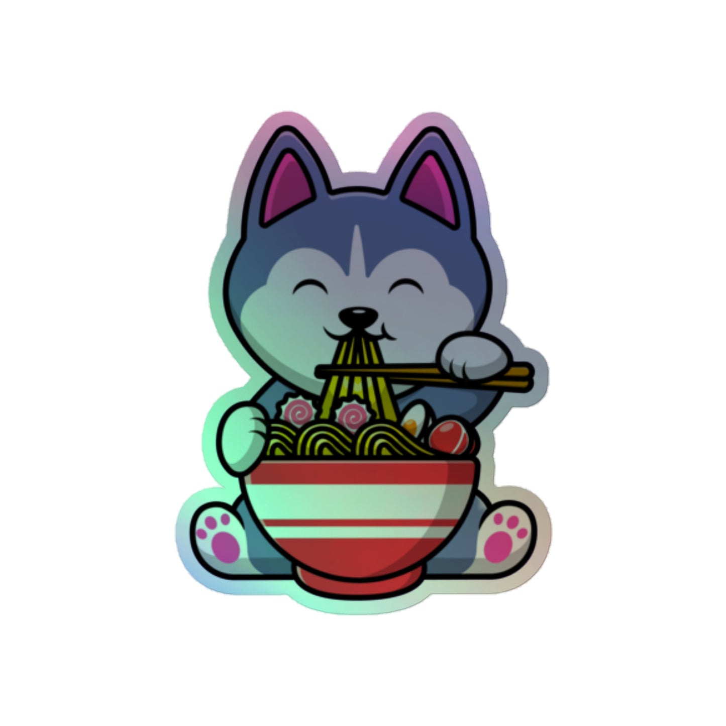 Hungry Holo Decal