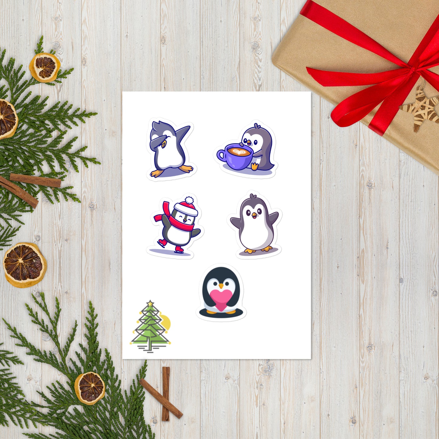 Penguin Sticker Sheet