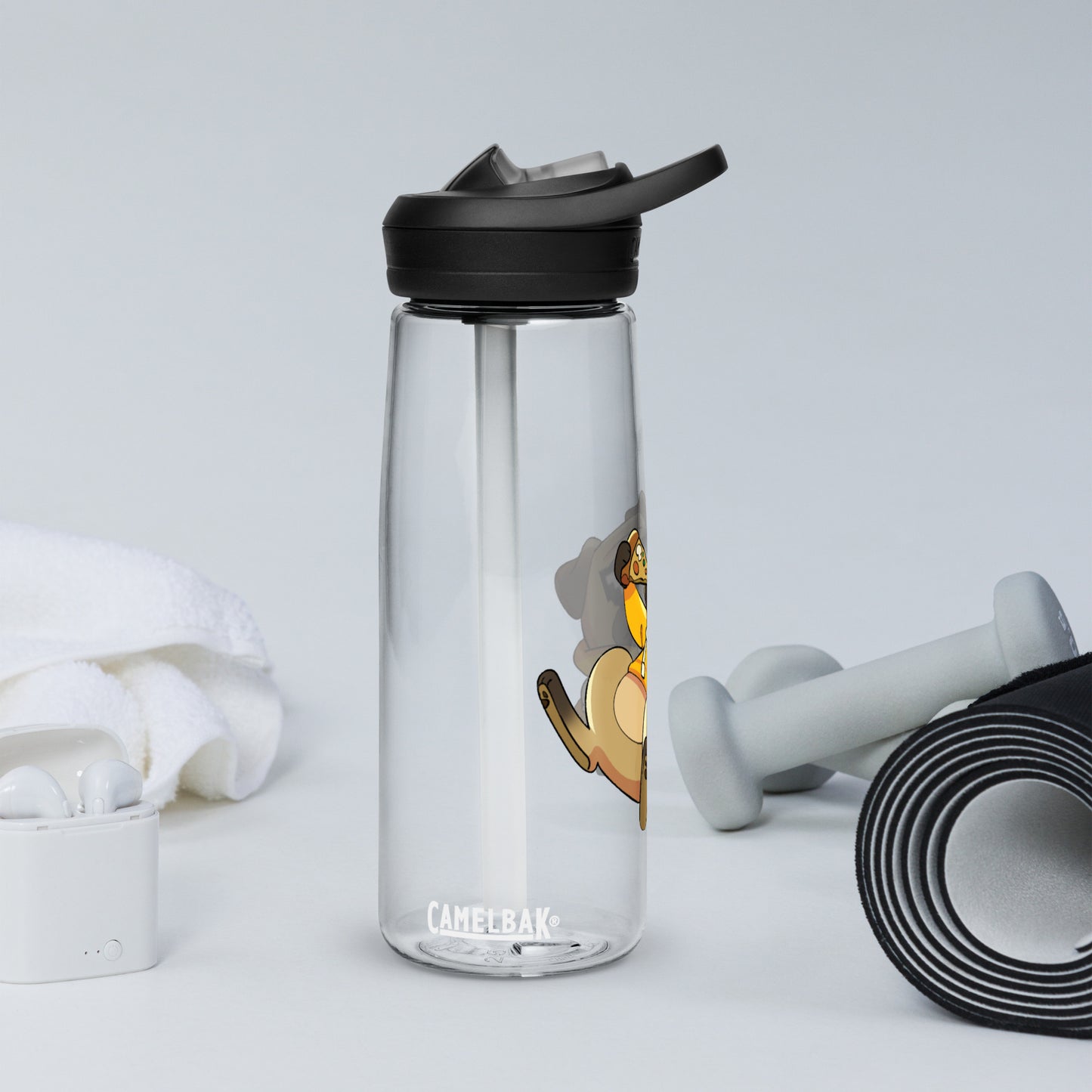 Jerry the Pug Water Bottle