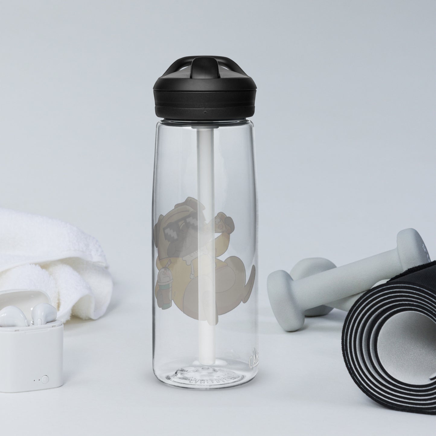 Jerry the Pug Water Bottle