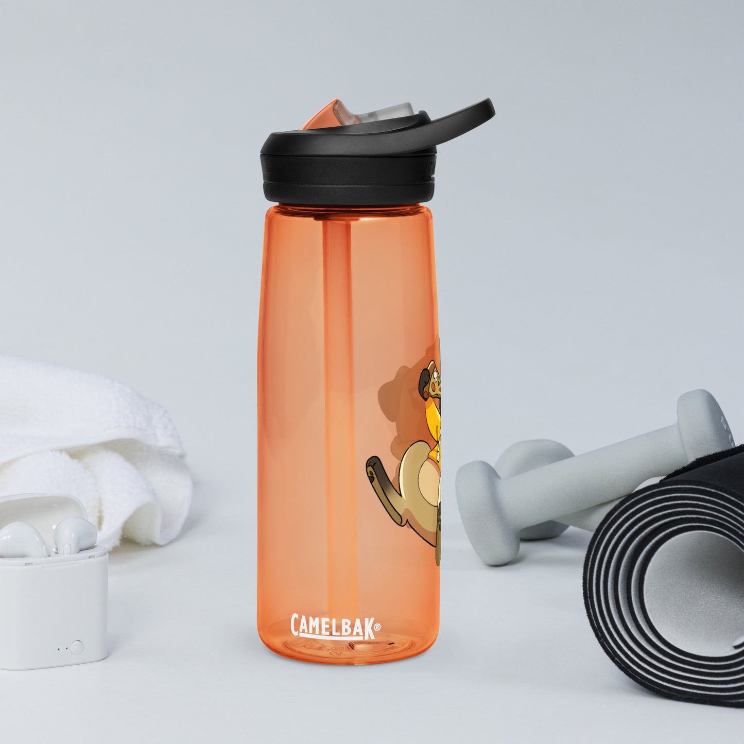 Jerry the Pug Water Bottle