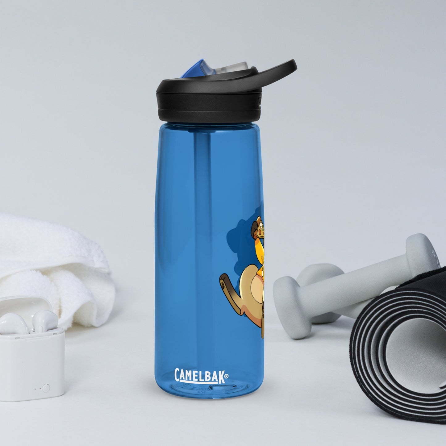 Jerry the Pug Water Bottle