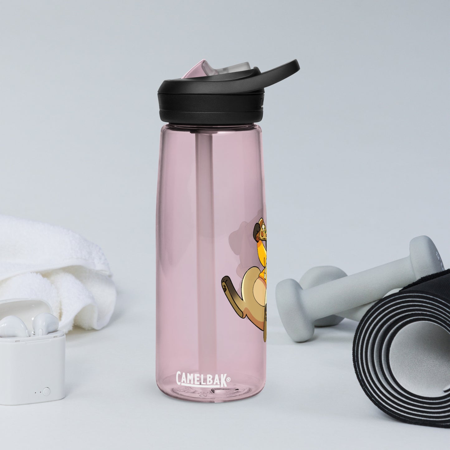 Jerry the Pug Water Bottle