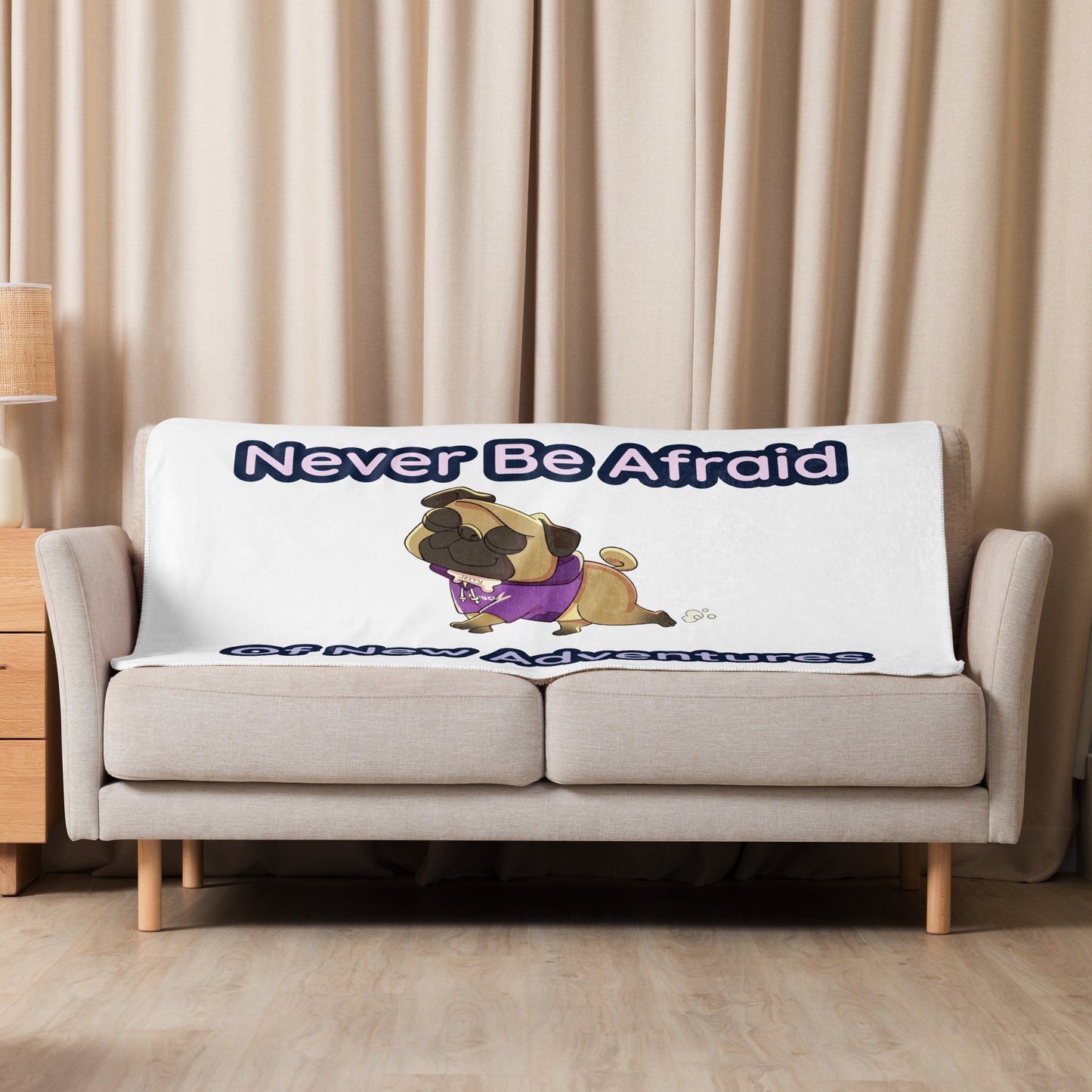 Jerry the Pug Blanket