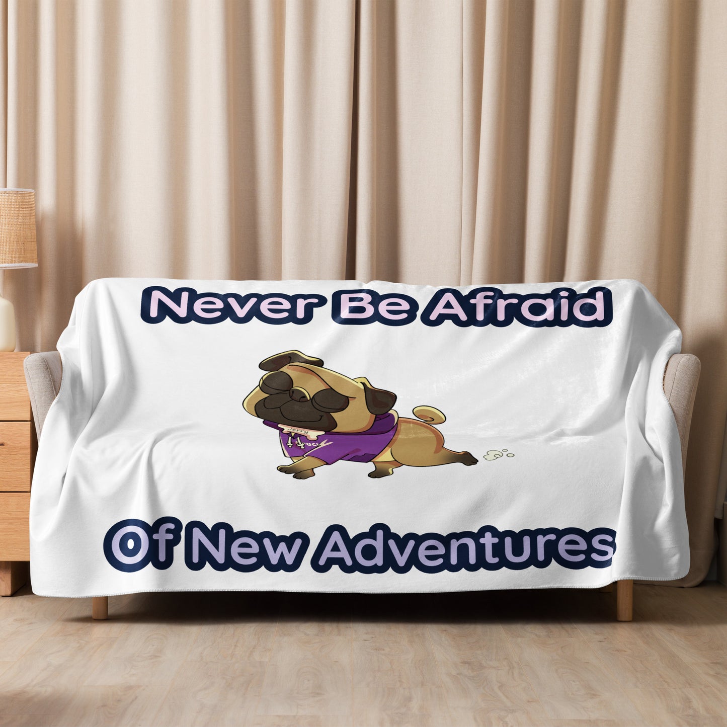 Jerry the Pug Blanket