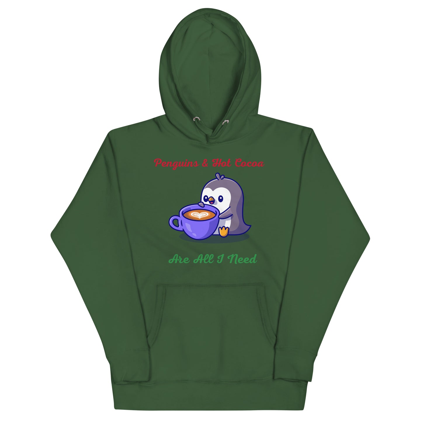Penguins & Hot Cocoa Hoodie