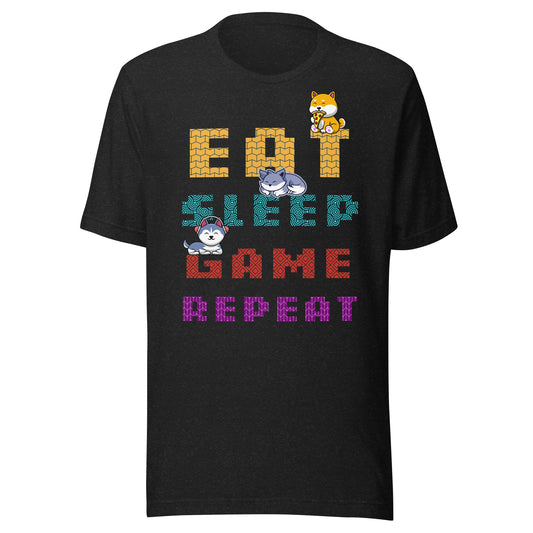 Eat, Sleep, Game, Repeat T-Shirt
