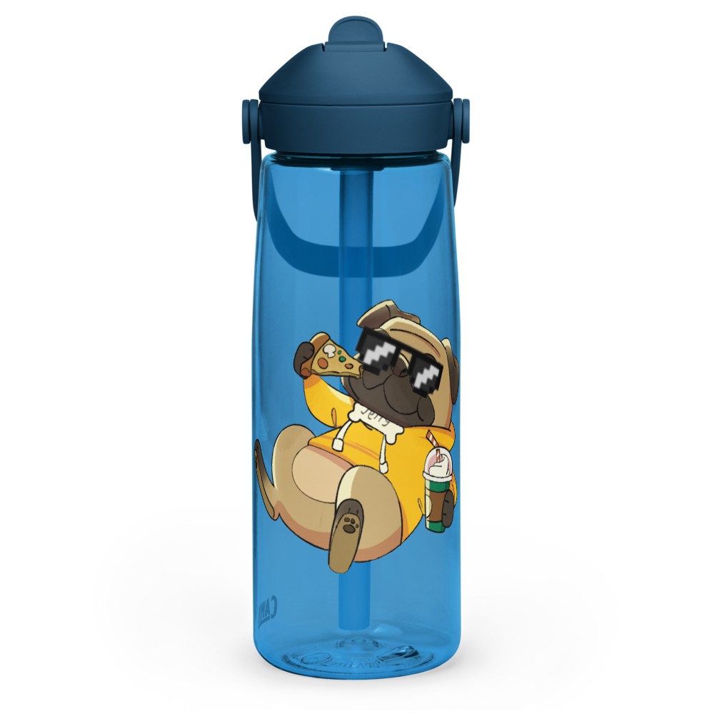 Jerry the Pug Water Bottle